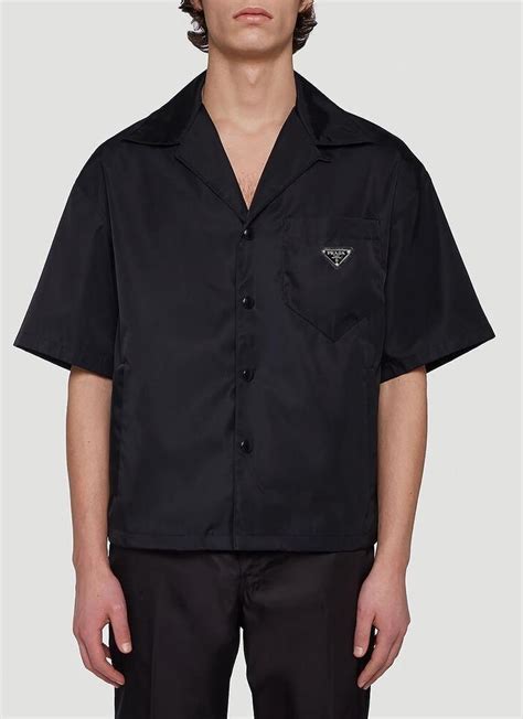 prada mens heart long sleeve shirt|Prada short sleeve button up.